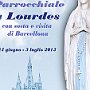 Pellegrinaggio Lourdes 2013 - Locandina